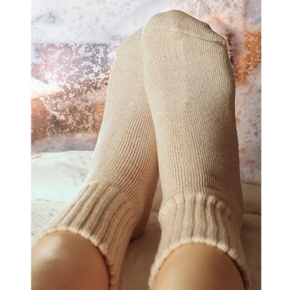 Fall/Winter Silky Thick Wool Socks (Multicolor, 5-Pack)